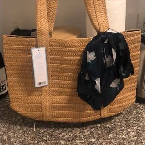 Draper James Straw Bag